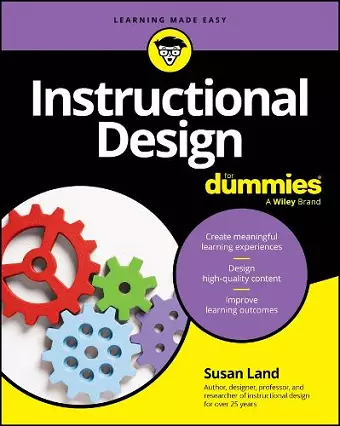 Instructional Design For Dummies cover