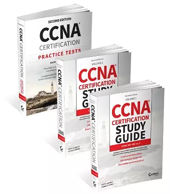 CCNA Certification Study Guide Volume 1, Volume 2, and Practice Tests Kit cover