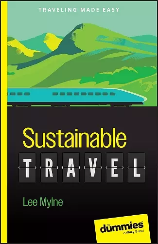 Sustainable Travel For Dummies cover