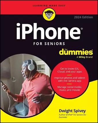 iPhone For Seniors For Dummies cover