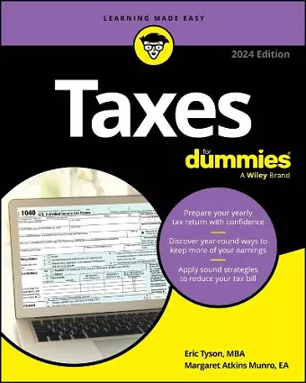 Taxes For Dummies cover