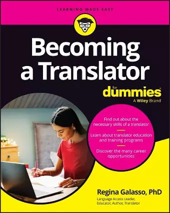 Becoming A Translator For Dummies cover