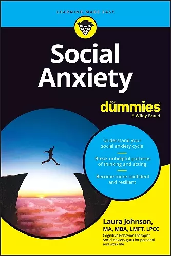 Social Anxiety For Dummies cover