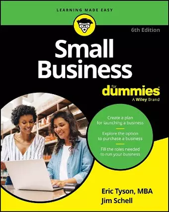 Small Business For Dummies cover