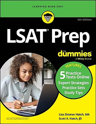 LSAT Prep For Dummies, 4th Edition (+5 Practice Tests Online) cover