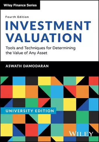 Investment Valuation, University Edition cover