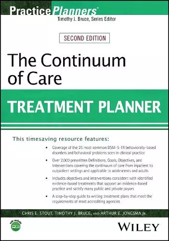 The Continuum of Care Treatment Planner cover