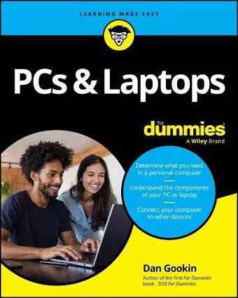 PCs & Laptops For Dummies cover