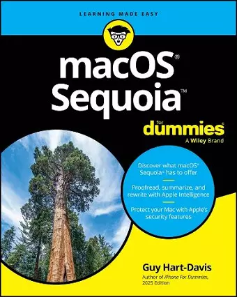 macOS Sequoia For Dummies cover