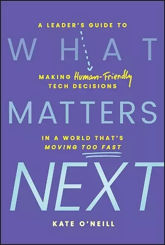 What Matters Next cover