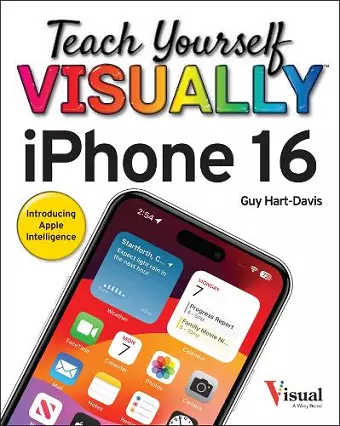Teach Yourself VISUALLY iPhone 16 cover
