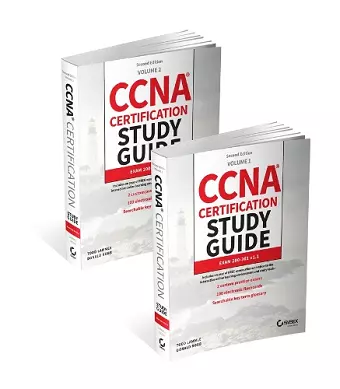 CCNA Certification Study Guide Volume 1 and Volume 2 Set cover