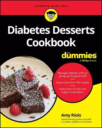 Diabetes Desserts Cookbook For Dummies cover