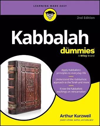 Kabbalah For Dummies cover