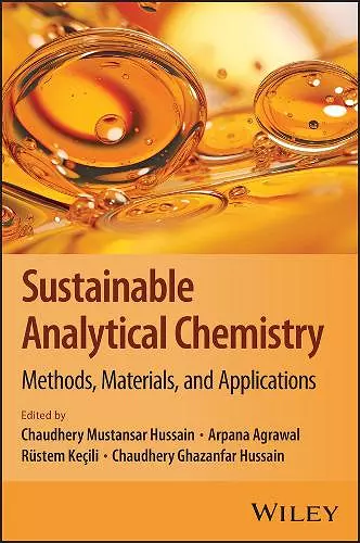 Sustainable Analytical Chemistry cover