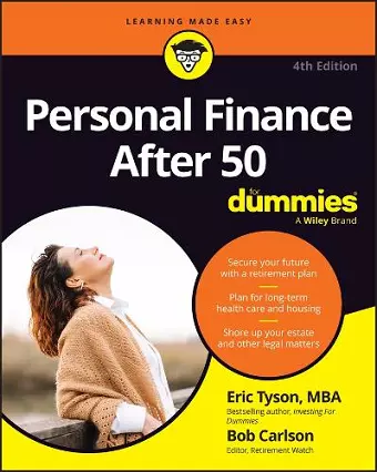 Personal Finance After 50 For Dummies cover