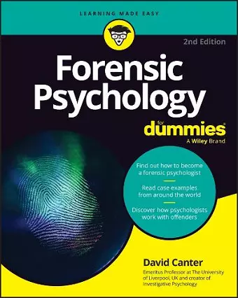Forensic Psychology For Dummies cover