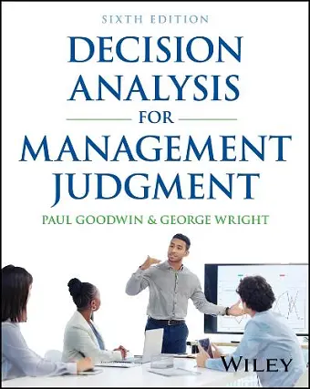 Decision Analysis for Management Judgment cover
