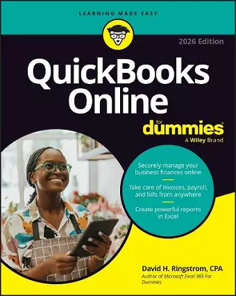 QuickBooks Online For Dummies, 2026 Edition cover