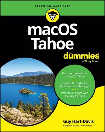 macOS Tahoe For Dummies cover