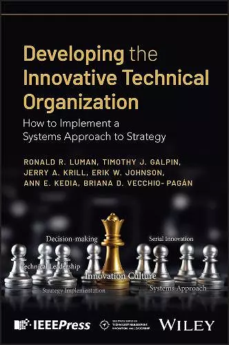 Developing the Innovative Technical Organization cover