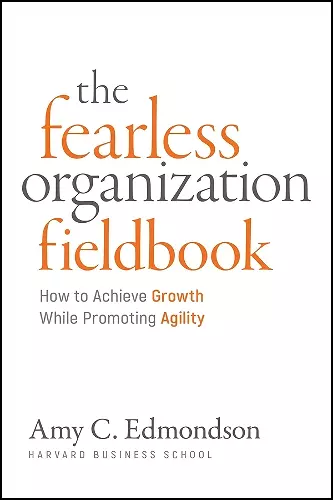 Fearless Organization Field Book cover