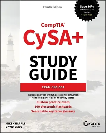 CompTIA CySA+ Study Guide cover