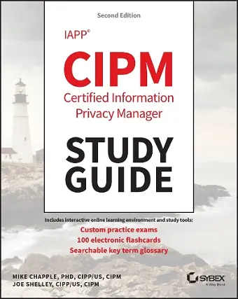 IAPP CIPM Certified Information Privacy Manager Study Guide cover