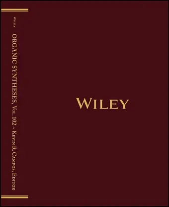 Organic Syntheses, Volume 102 cover