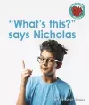 "What's this?" says Nicholas cover