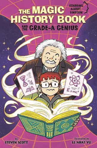 The Magic History Book and the Grade-A Genius cover