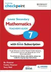 Cambridge Checkpoint Lower Secondary Mathematics Teacher's Guide 7 with Boost Subscription cover