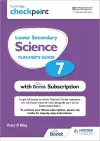 Cambridge Checkpoint Lower Secondary Science Teacher's Guide 7 with Boost Subscription cover