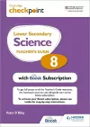 Cambridge Checkpoint Lower Secondary Science Teacher's Guide 8 with Boost Subscription cover