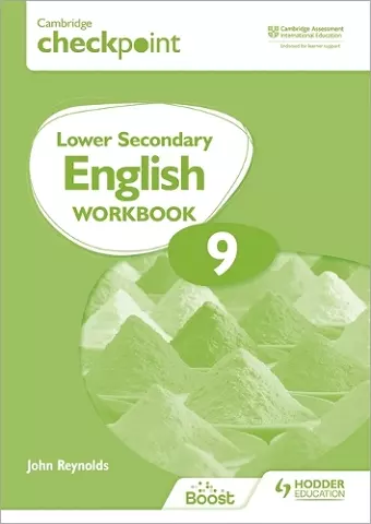 Cambridge Checkpoint Lower Secondary English Workbook 9 cover