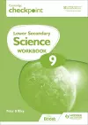 Cambridge Checkpoint Lower Secondary Science Workbook 9 cover