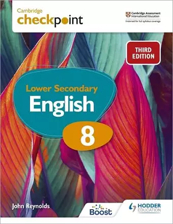 Cambridge Checkpoint Lower Secondary English Student's Book 8 cover