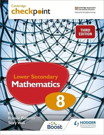 Cambridge Checkpoint Lower Secondary Mathematics Student's Book 8 cover