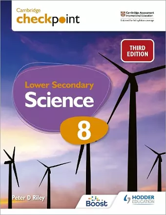 Cambridge Checkpoint Lower Secondary Science Student's Book 8 cover