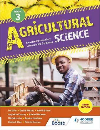 Agricultural Science Book 3: A course for secondary schools in the Caribbean Third Edition cover