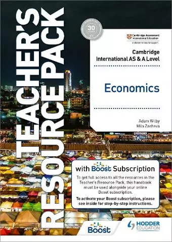 Cambridge International AS and A Level Economics Teacher's Resource Pack cover