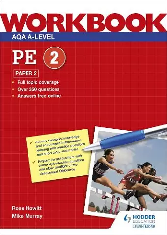 AQA A-level PE Workbook 2: Paper 2 cover