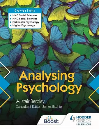 Analysing Psychology: HNC/HND Social Sciences & National 5/Higher Psychology cover