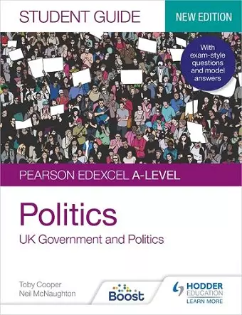 Pearson Edexcel A-level Politics Student Guide 1: UK Government and Politics (new edition) cover