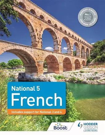 National 5 French: Includes support for National 3 and 4 cover