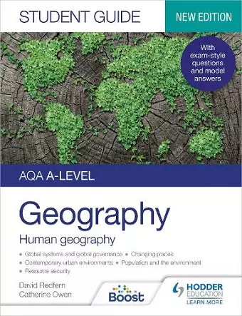 AQA A-level Geography Student Guide: Human Geography cover