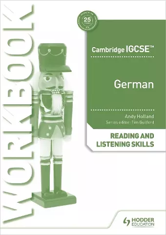 Cambridge IGCSE™ German Reading and Listening Skills Workbook cover