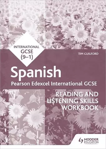 Pearson Edexcel International GCSE Spanish Reading and Listening Skills Workbook cover