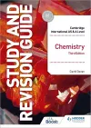 Cambridge International AS/A Level Chemistry Study and Revision Guide Third Edition cover