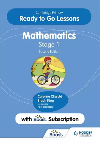 Cambridge Primary Ready to Go Lessons for Mathematics 1 Second edition with Boost Subscription cover